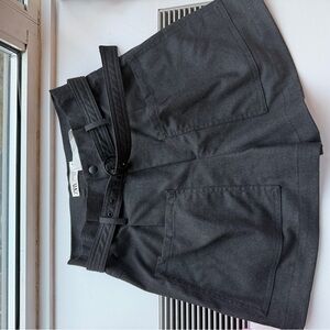 Zara Black High Waist Women Shorts
